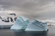 Two Blue Icebergs