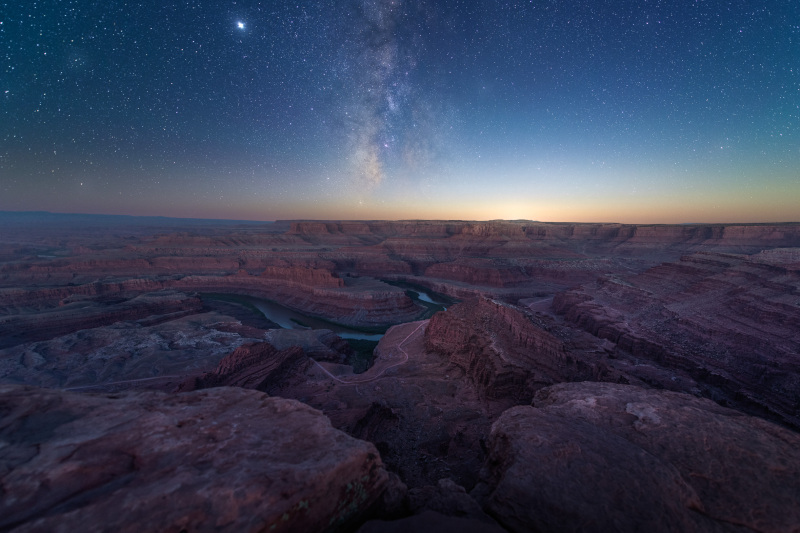 Evening at Dead Horse Point