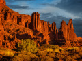 Fisher Towers at Sunset