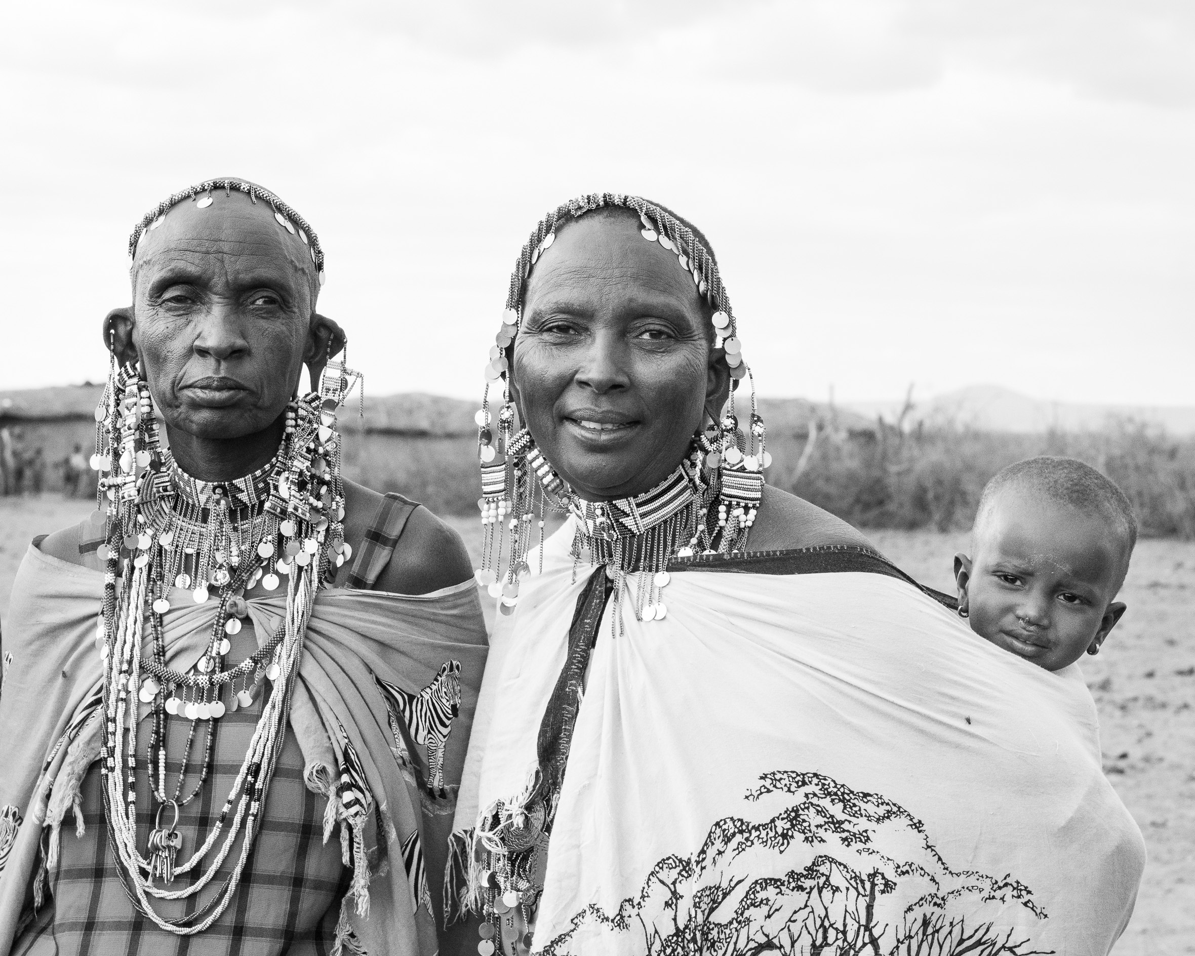 Maasai Family Portrait