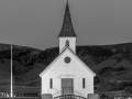 Reyniskirkja Church at Dusk