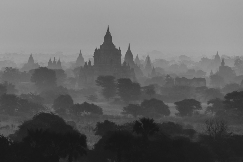 Bagan in Black & White