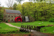 Sudbury Grist Mill in Spring [1993]