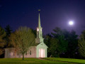 Full Moon at the Martha Mary Chapel  [8250]