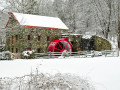 Sudbury Grist Mill in Winter [4559]