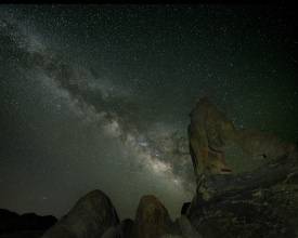 Milky Way Over Boot Arch