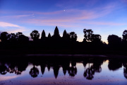 Angkor Wat Under the Light of Venus