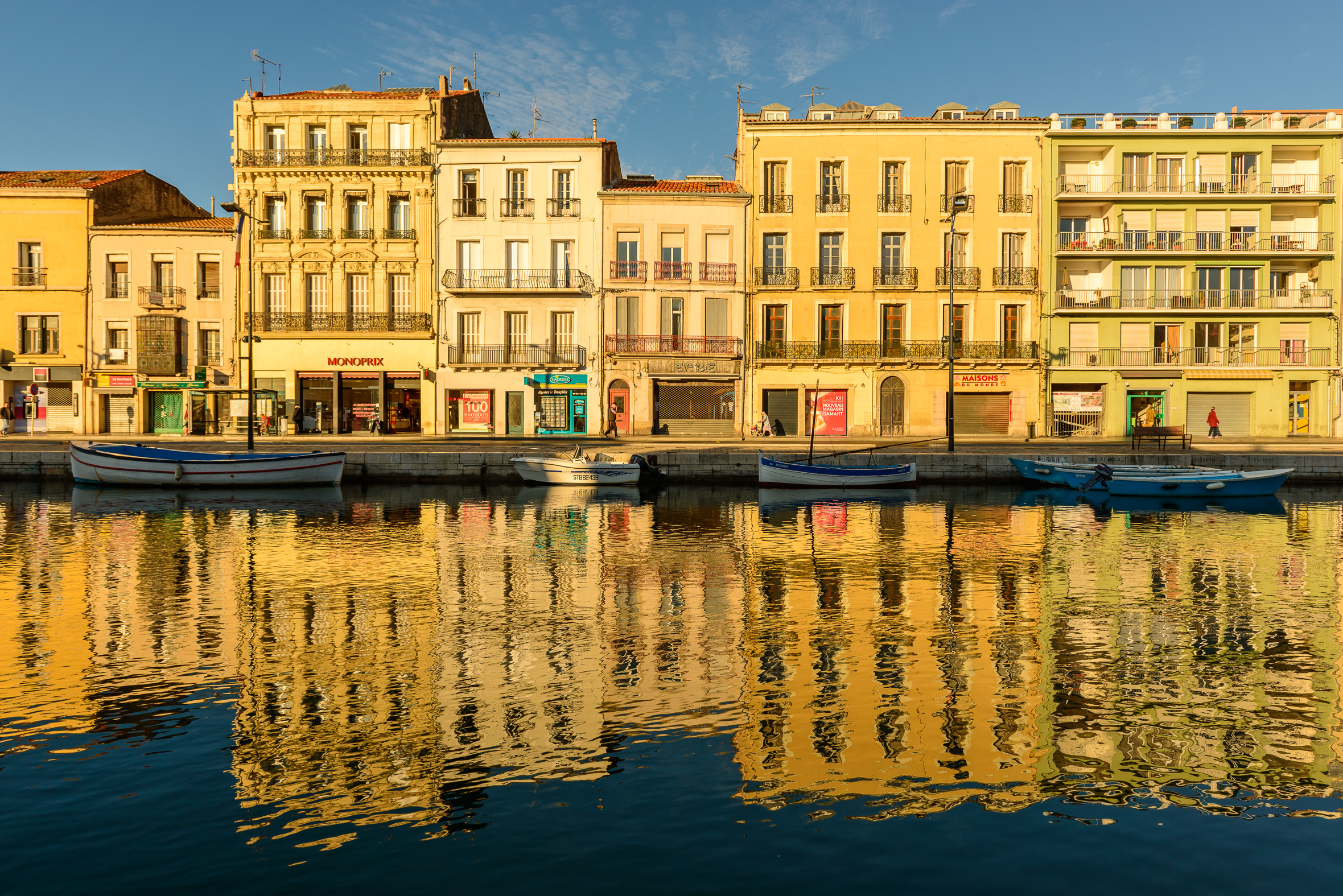 Reflections of Early Morning in Sete