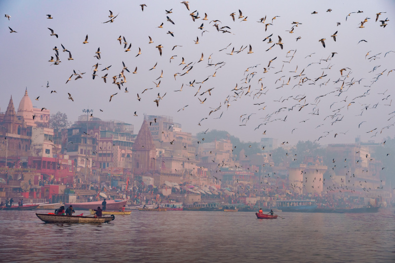 Varanasi at Sunrise