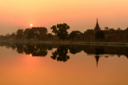 Dawn in Mandalay