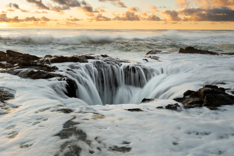 Big Wave at Thor's Well