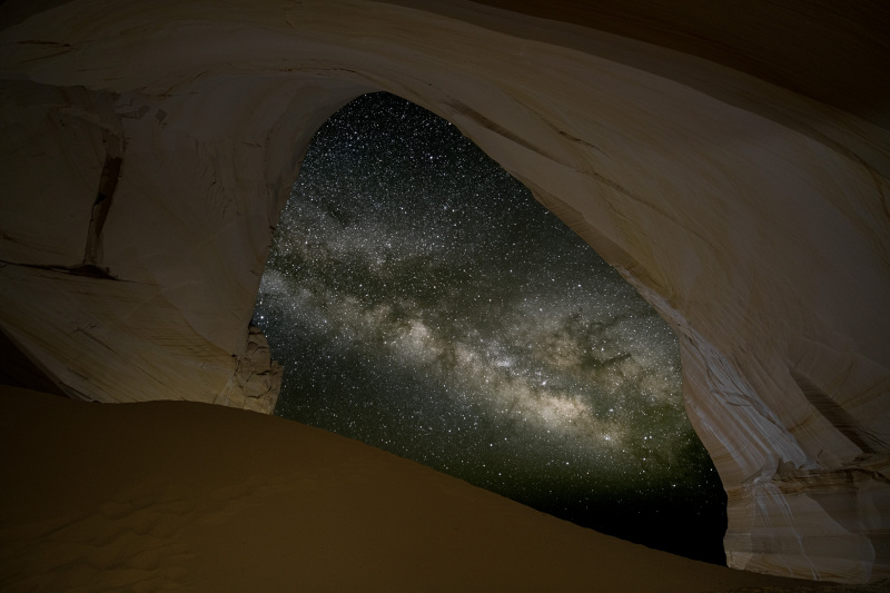 Milky Way Over Great Chamber
