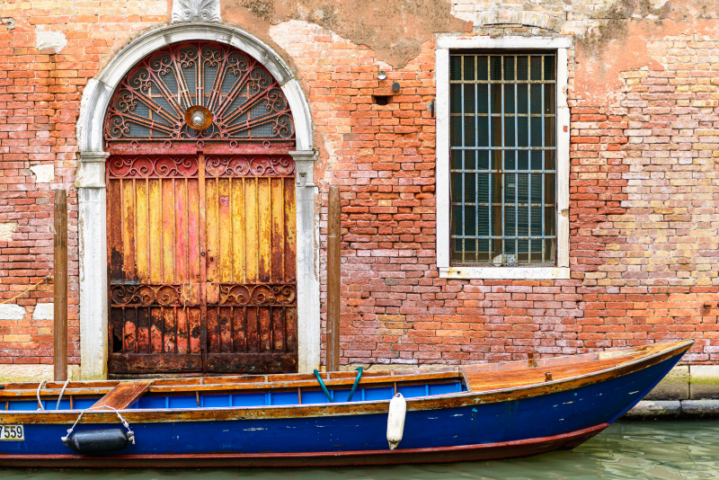 Venice Blue Boat