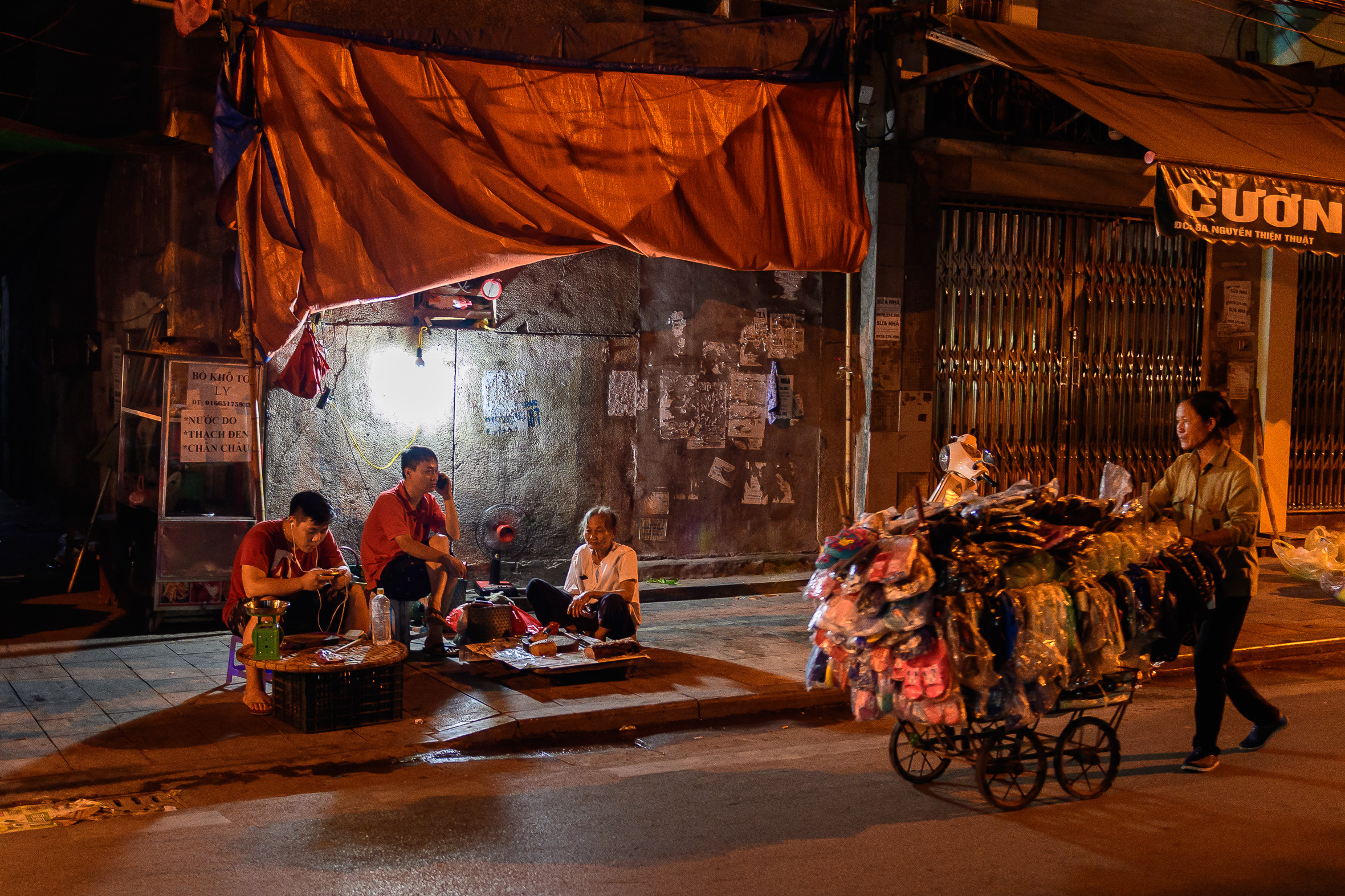 Nighttime in Hanoi