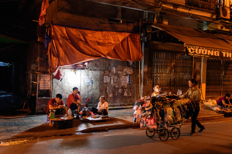Nighttime in Hanoi